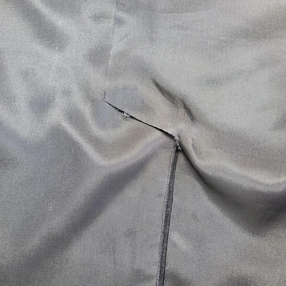 Vintage Polo Ralph Lauren 42R Gray Stripe Wool Blazer‎ Made USA Mens Sport Coat